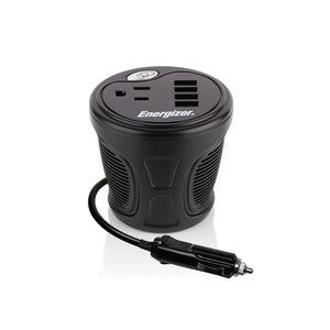 Energizer EN180 Cupholder Power Inverter - Overdrive Auto Tuning, 12V Accessories auto parts