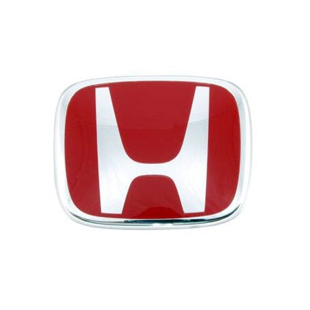 JDM Honda Emblem Red H Badge - Overdrive Auto Tuning, Exterior Accessories auto parts