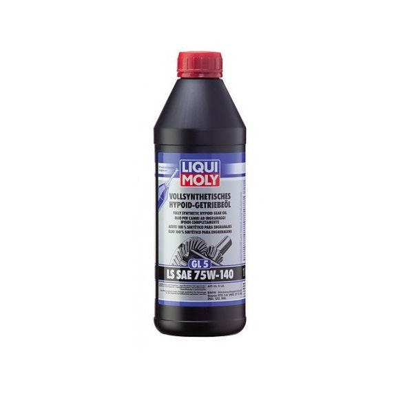 Liqui Moly Fully Synthetic Hypoid Gear Oil GL5 75W-140 - Overdrive Auto Tuning, Lubricants and Additives auto parts