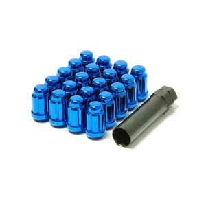 Muteki Blue Spline Drive Tuner Lug Nuts - Overdrive Auto Tuning, Wheel Accessories auto parts