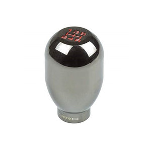 NRG SK-100B/CH-W Black Chrome 5 Speed Weighted Shift Knob - Overdrive Auto Tuning, Shift Knobs auto parts