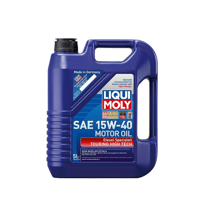 Liqui Moly Touring High Tech Diesel Special Oil 15W-40 - Overdrive Auto Tuning,  auto parts