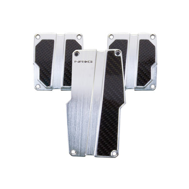 NRG PDL-100SL Brushed Aluminum Pedals - Overdrive Auto Tuning, Pedals auto parts