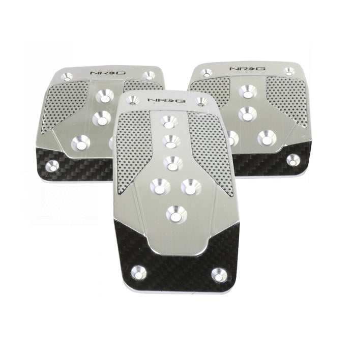 NRG PDL-400SL Brushed Aluminum Sport Pedals - Overdrive Auto Tuning, Pedals auto parts