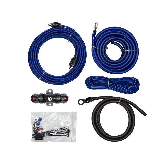 Raptor 360W 8 Gauge Mid Series Amp Wiring Kit - Overdrive Auto Tuning, Car Audio auto parts