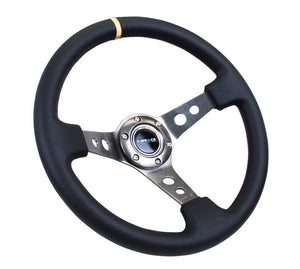 NRG RST-006GM-Y Deep Dish Steering Wheel - Overdrive Auto Tuning, Steering Wheels auto parts