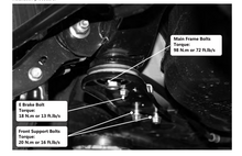 Whiteline Positive Traction Subframe Mount Kit (FRS/BRZ/GR86)
