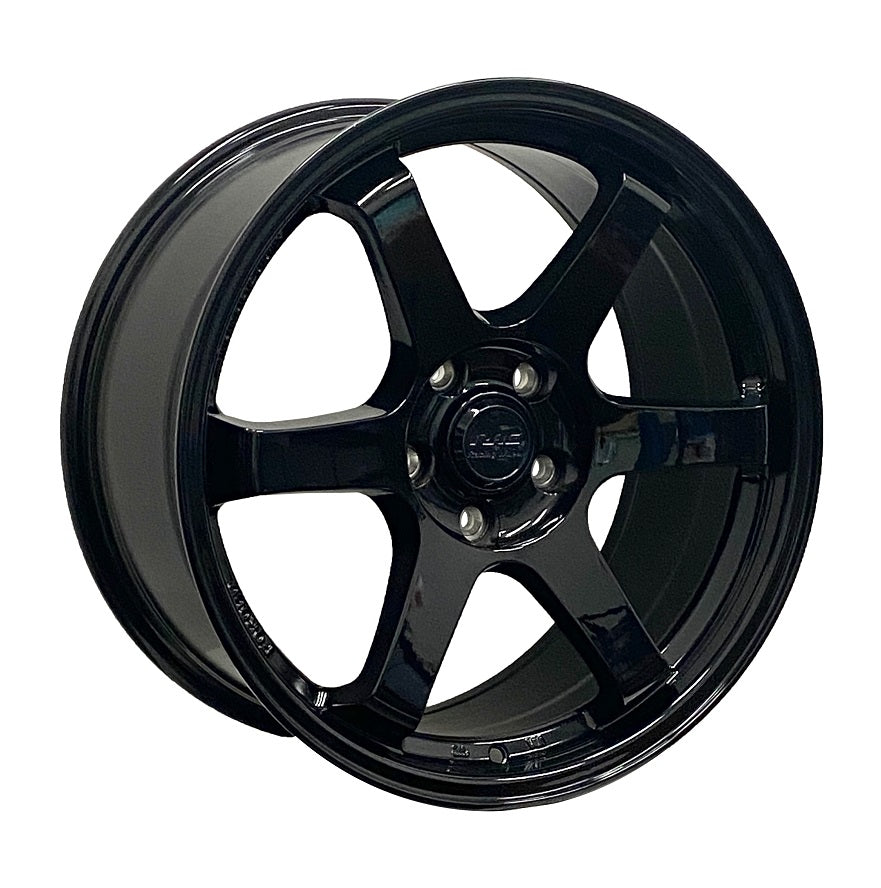 RAC R09 Gloss Black Wheels – Overdrive Auto Tuning