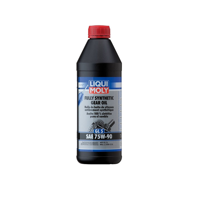Liqui Moly Fully Synthetic Gear Oil GL5 75W-90 - Overdrive Auto Tuning, Lubricants and Additives auto parts