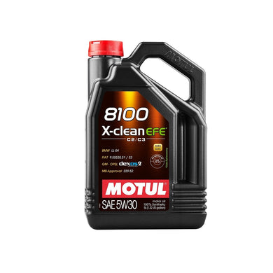 MOTUL 8100 X-Clean C2/C3 EFE 5W-30 Motor Oil - Overdrive Auto Tuning, Lubricants and Additives auto parts