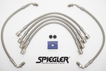 Spiegler 6 Piece Stainless Steel Brake Lines for Porsche (997.2, 991, 718. 981)